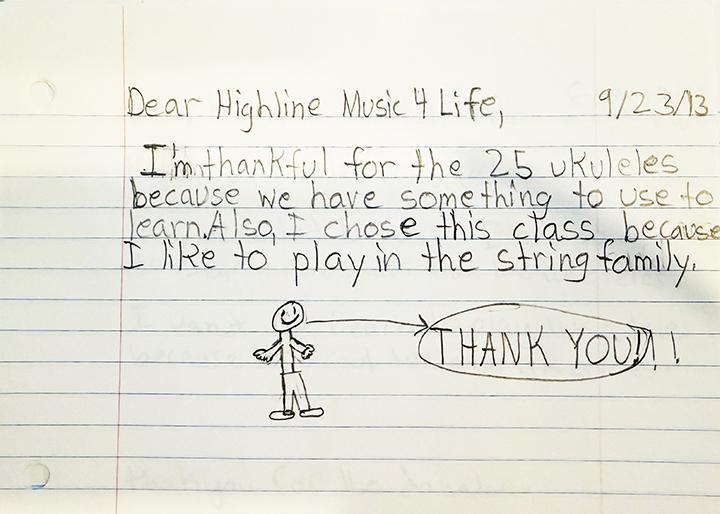 picture of a Thank you letter