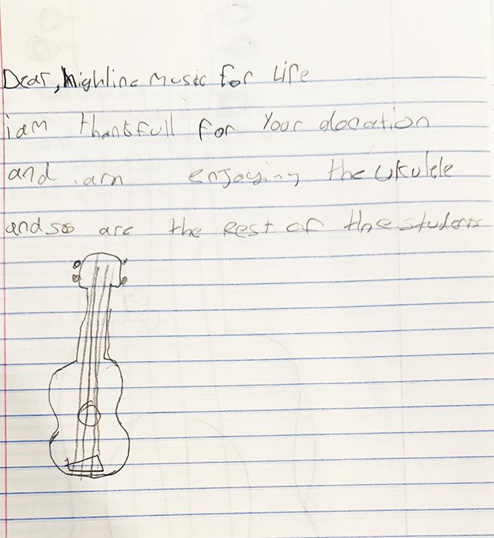 picture of a Thank you letter