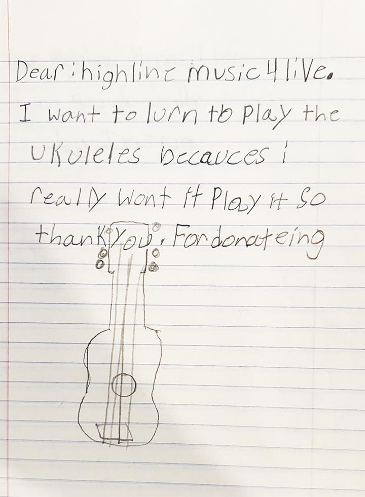 picture of a Thank you letter